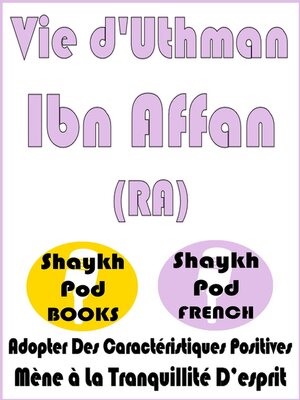 cover image of Vie d'Uthman Ibn Affan (RA)